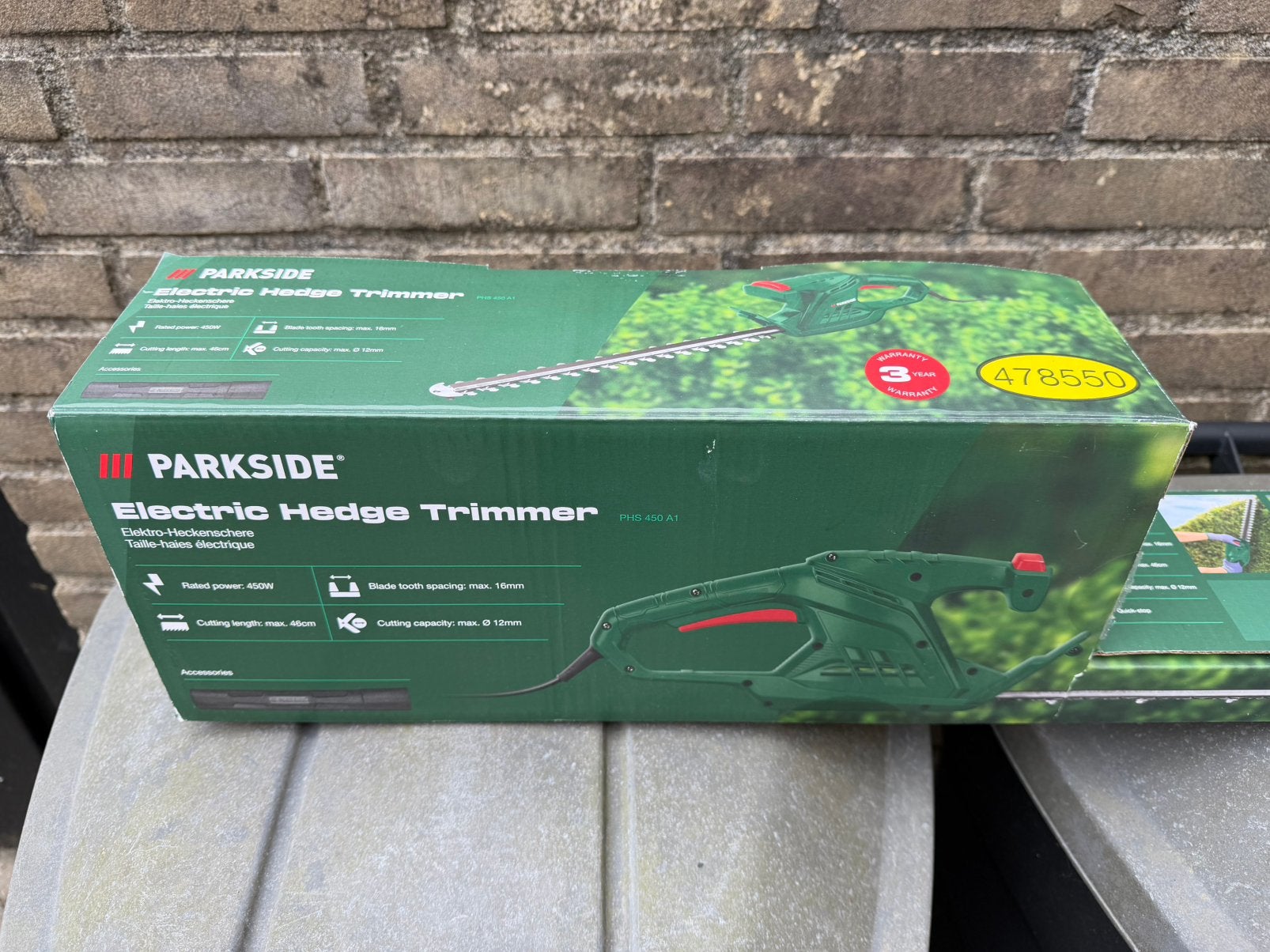 Parkside - Heggenschaar  “Nieuw”, Ophalen, Nieuw, Elektrisch
