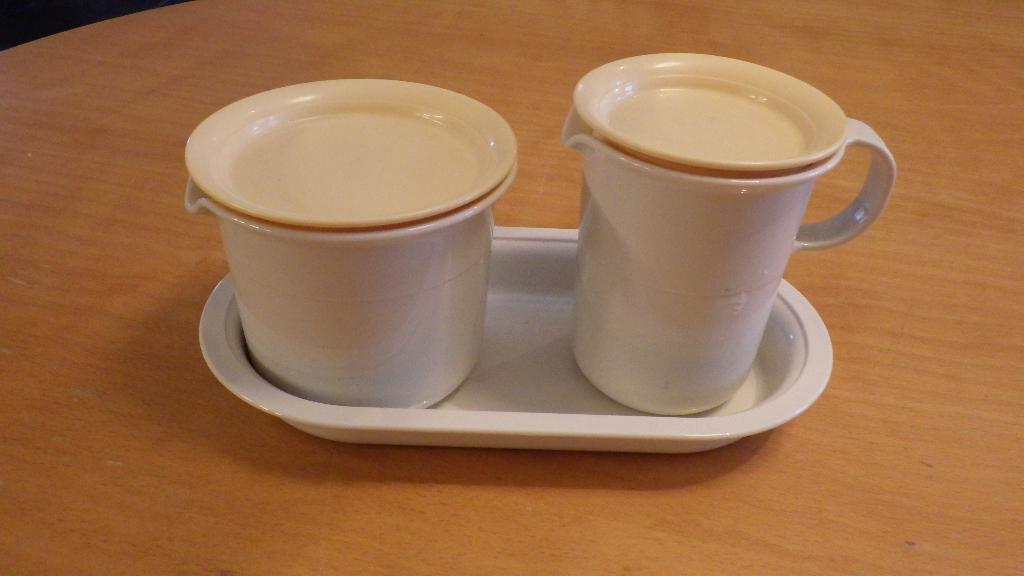 suiker - melkkannetje van Tupperware, Ophalen of Verzenden, Huis en Inrichting