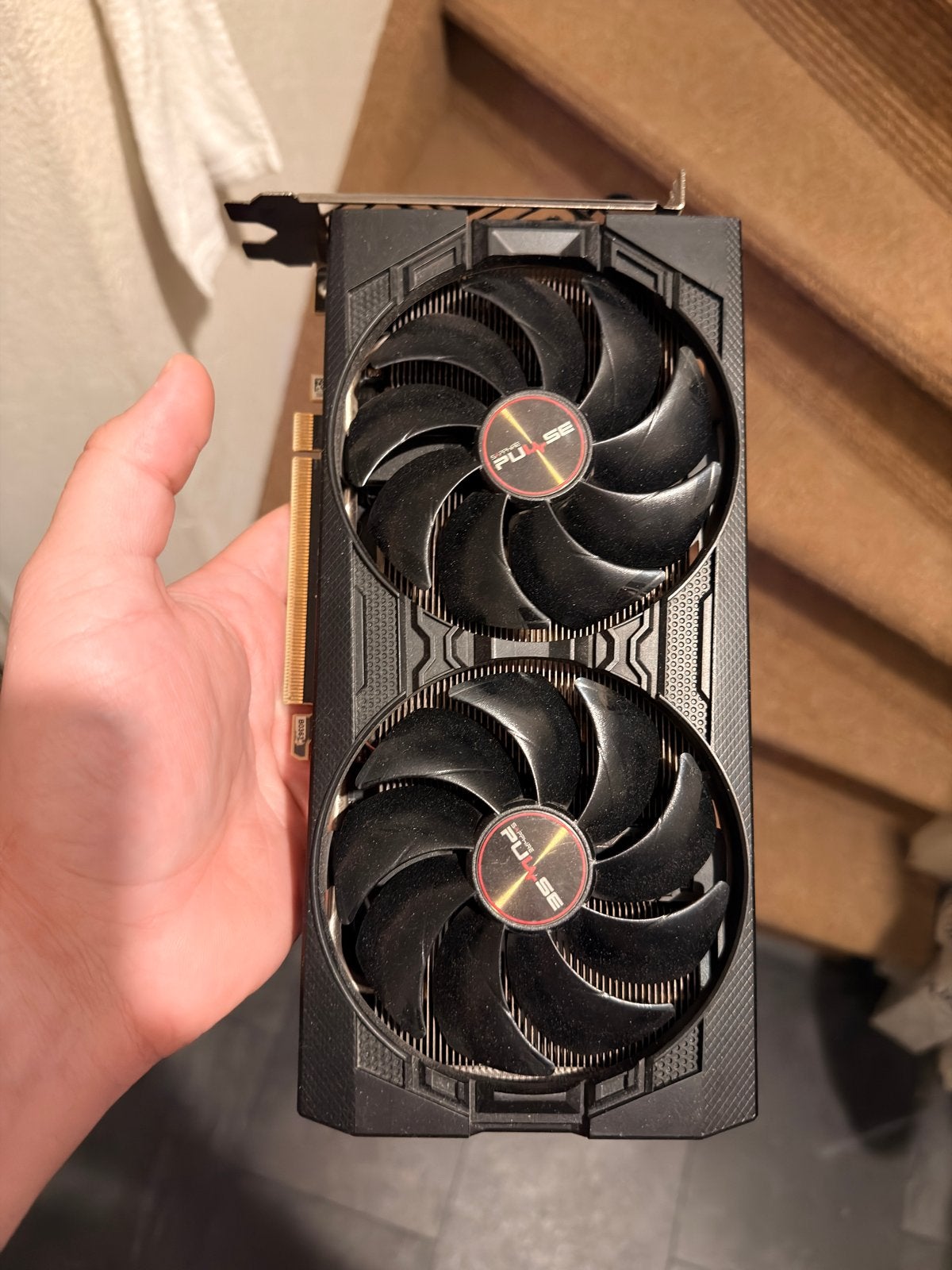 Sapphire Pulse AMD Radeon RX 5500 XT Grafische Kaart, Computers en Software, Videokaarten, Gebruikt, AMD, PCI-Express 4.0, GDDR6