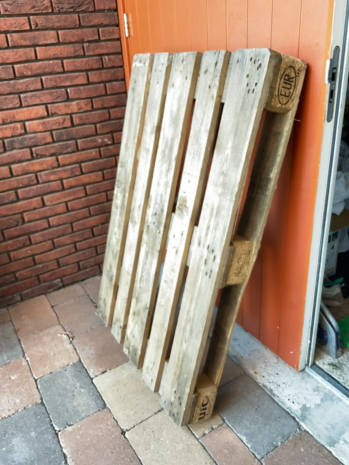 Gebruikt Pallet - Stevig en Klaar voor Hergebruik, Gebruikt, Ophalen of Verzenden, 50 mm of meer, Pallet