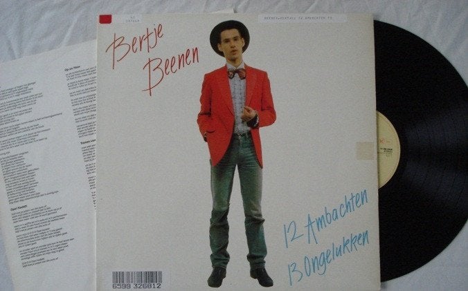 Bertje Beenen - 12 ambachten 13 ongelukken, Gebruikt, Overige genres, Ophalen of Verzenden, 12 inch