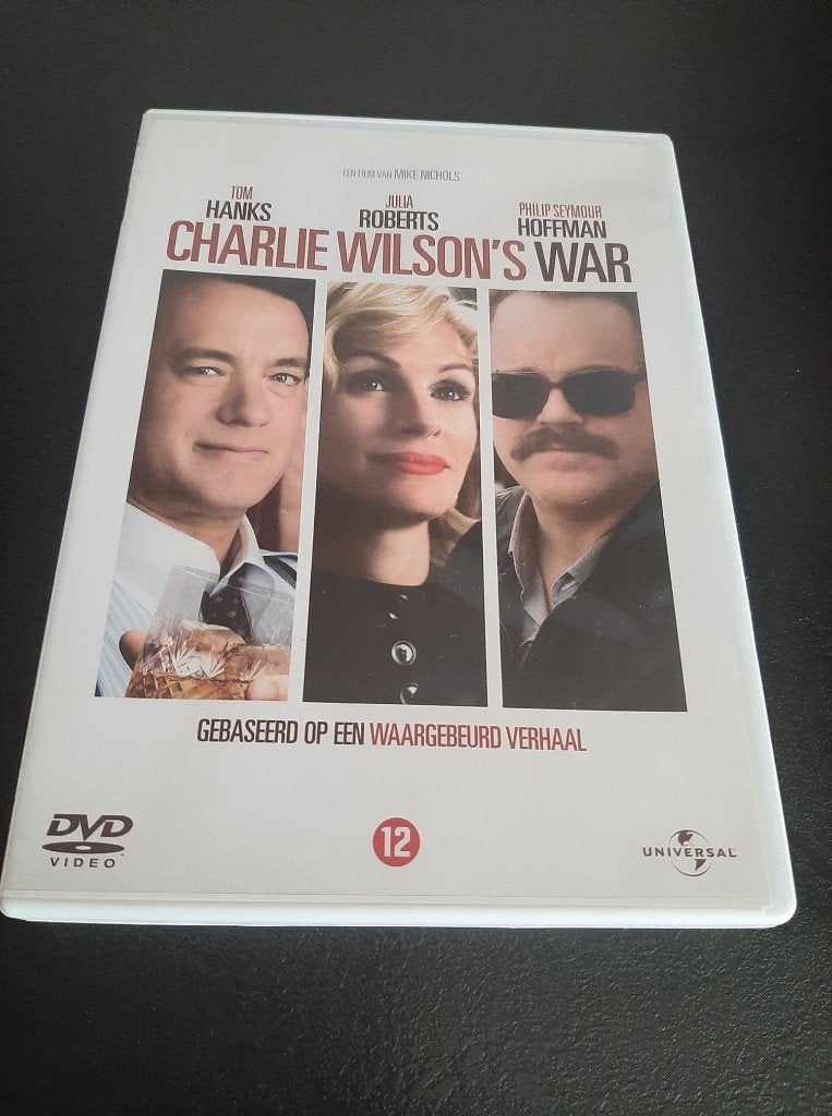 Charlie Wilson's war, Tom Hanks, Julia Roberts, Ned Beatty!, Cd's en Dvd's, Dvd's | Drama, Vanaf 12 jaar, Ophalen of Verzenden