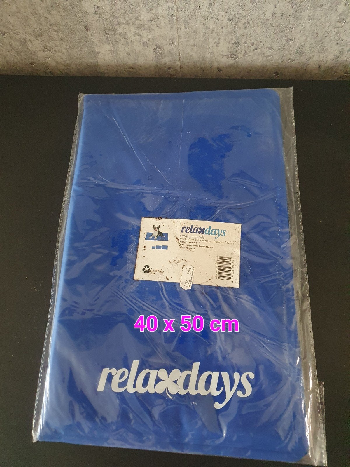 Nieuwe Relaxdays Huisdieren Koelmat 40x50 cm, Ophalen of Verzenden, Nieuw