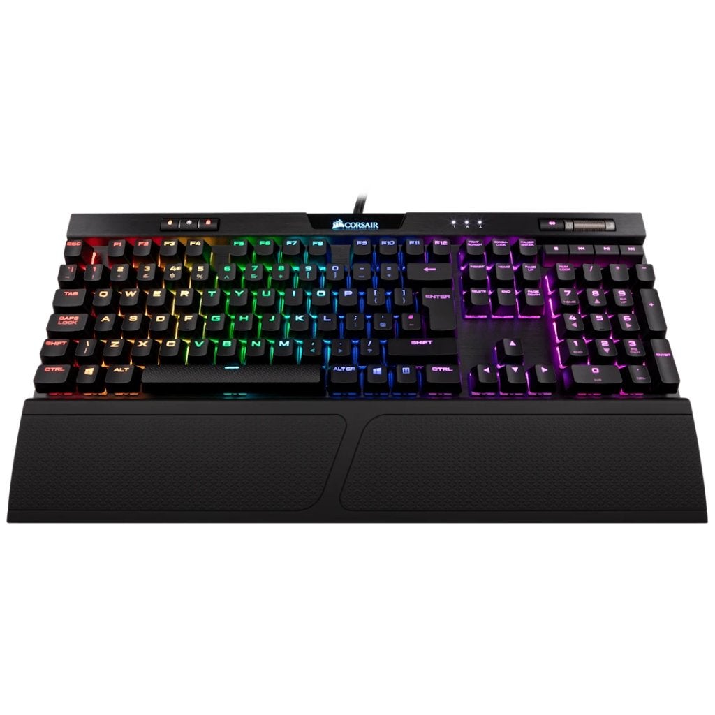 Corsair K70 RGB MK.2 SE UK MX Speed zwart, Gaming toetsenbord, Ophalen of Verzenden, Zo goed als nieuw, Qwerty