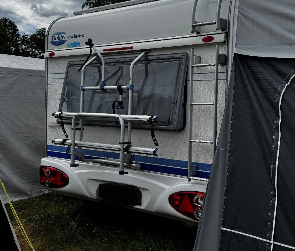 Fietsendrager voor achterzijde Hobby caravan OMNI-BIKE PLUS, Ophalen, Gebruikt