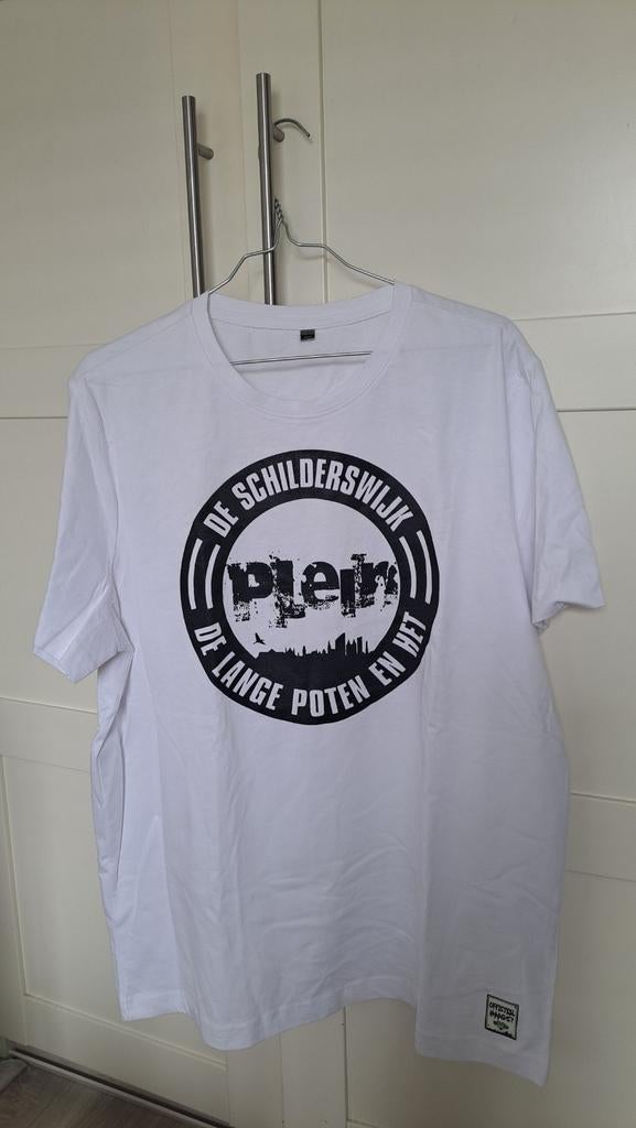 Wit T-shirt met 'De Schilderswijk' opdruk - Maat L, Maat 52/54 (L), Onbekend, Wit, Nieuw