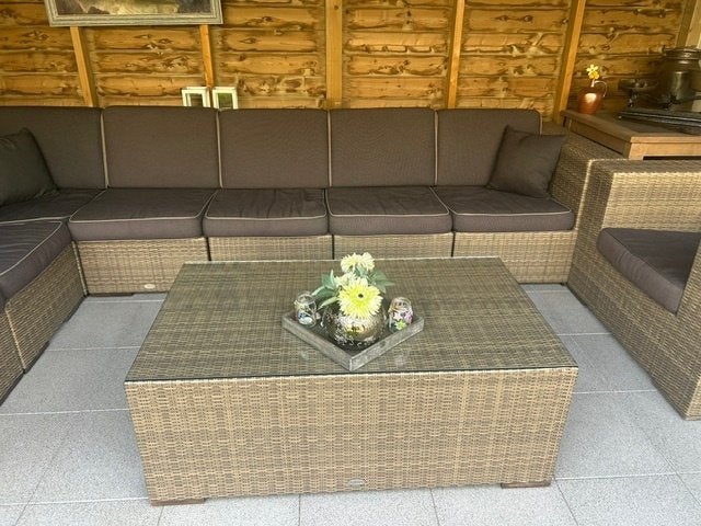 Lounge, Ophalen, Kunststof, Loungeset, Bank