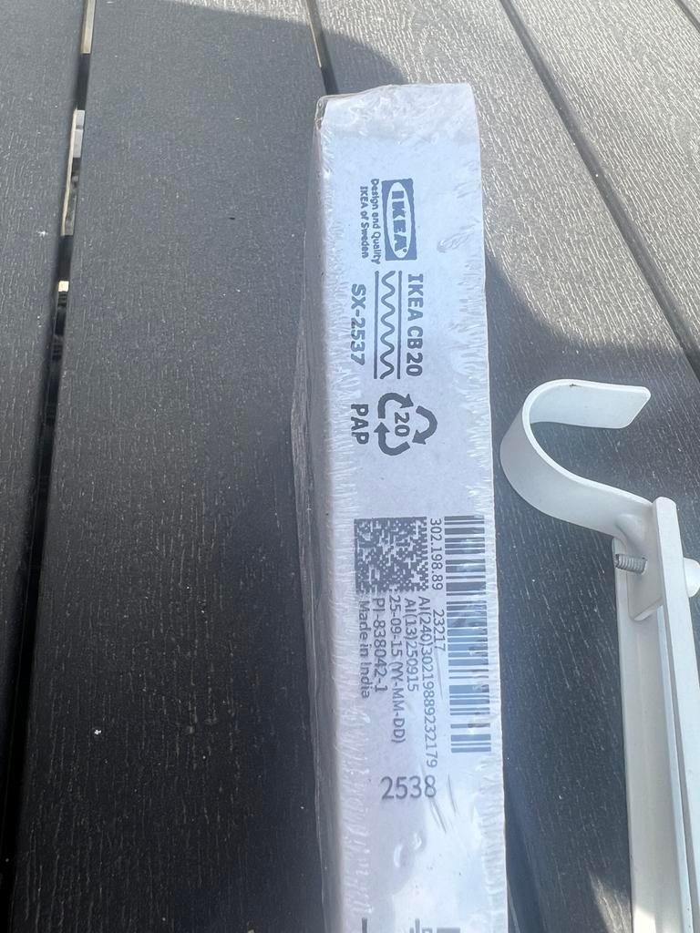 IKEA BÄNKEN Plankdrager Wit (2 stuks), Ophalen of Verzenden, Nieuw