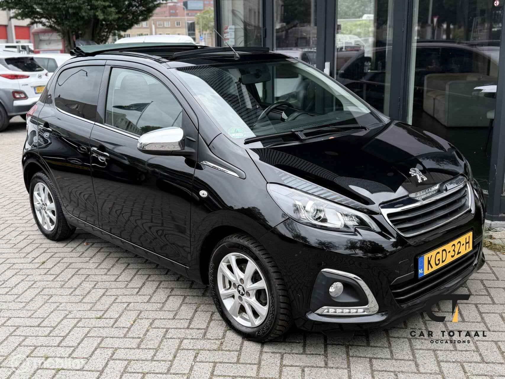 Peugeot 108 1.0 e-VTi|CABRIO|AIRCO|APK|, Voorwielaandrijving, Gebruikt, 4 stoelen, Bedrijf