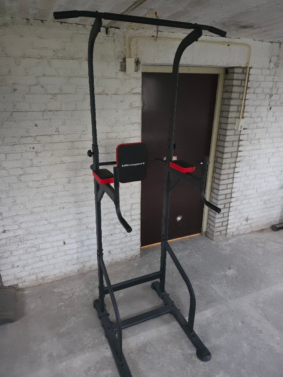 Ultrasport Power Tower - Krachtstation voor Thuis, Sport en Fitness, Ophalen, Armen, Gebruikt, Krachtstation