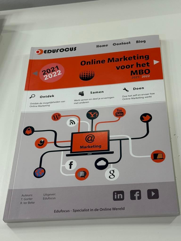 Online marketing mbo, Boeken, Ophalen of Verzenden, Zo goed als nieuw, Tim Gorter; René ter Beke