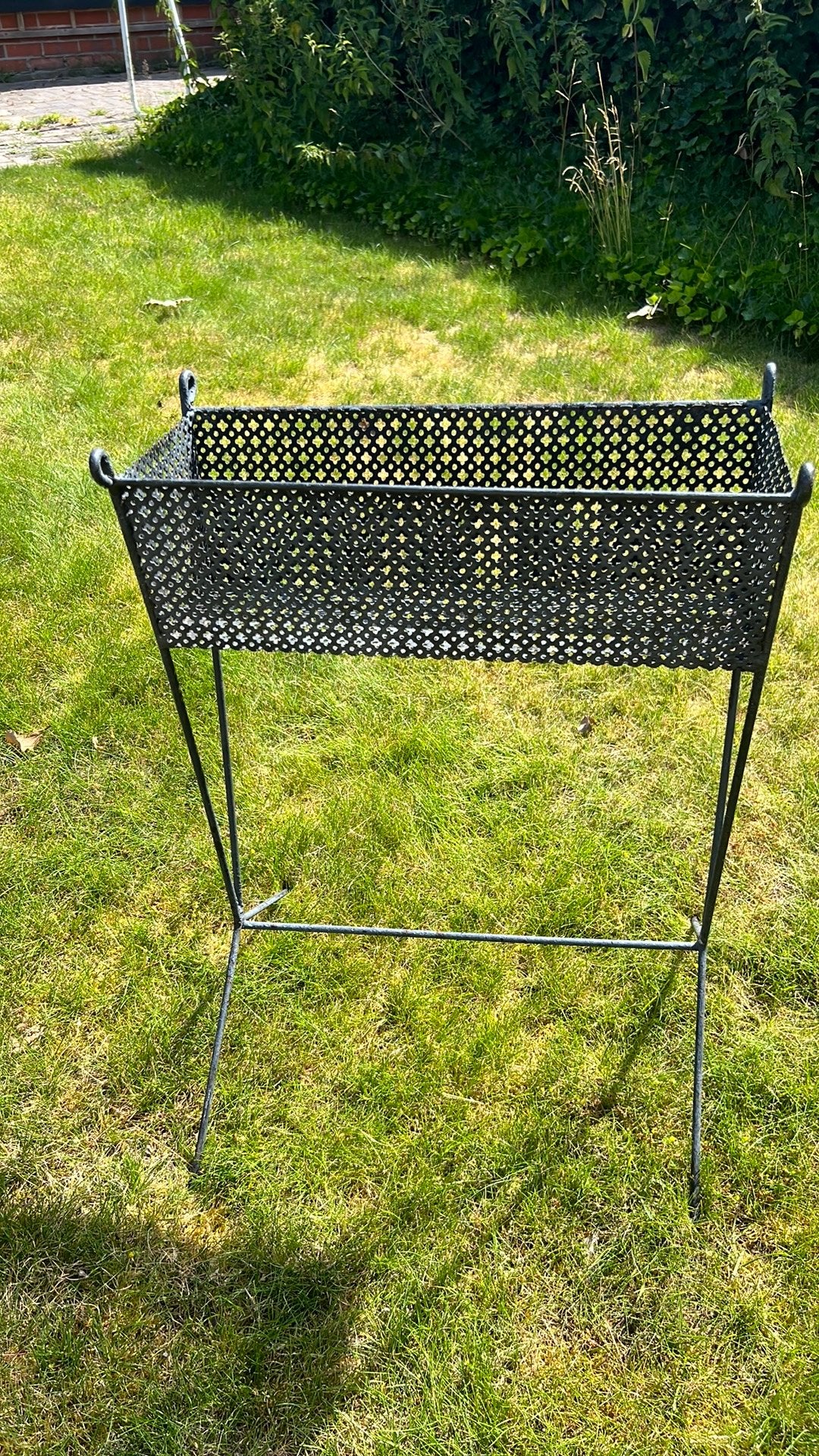 Brocante tuin rek voor planten, Ophalen