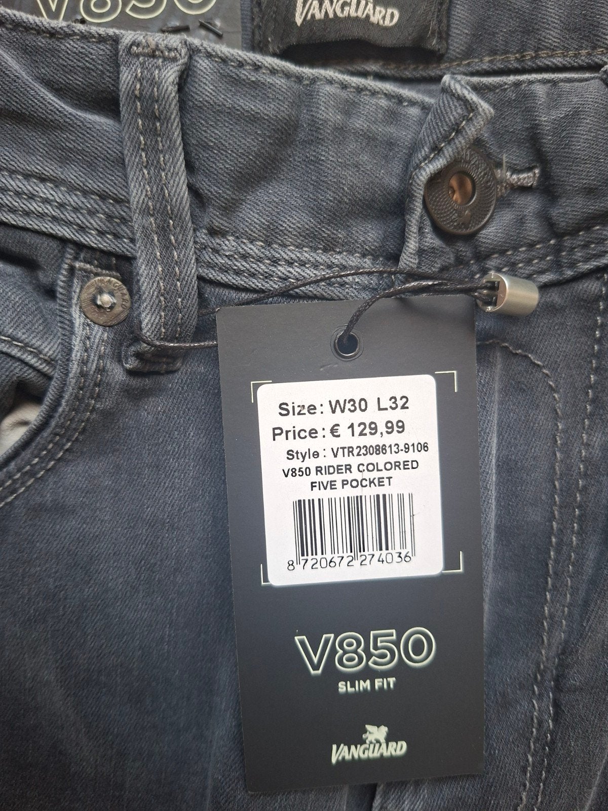 VANGUARD V850 slimfit jeans W30 L32, Ophalen of Verzenden, Nieuw, W32 (confectie 46) of kleiner, Vanguard