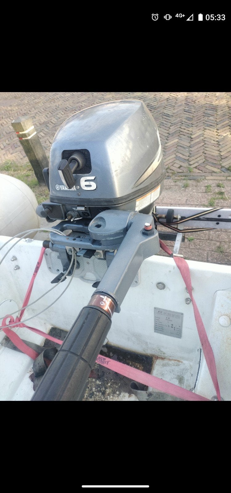 6 pk yamaha, Ophalen of Verzenden