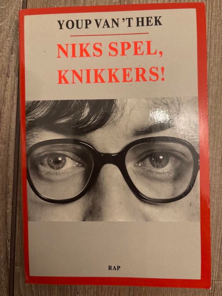 Y. van 't Hek - Niks spel, knikkers! (Cabaret/Humor), Ophalen of Verzenden, Gelezen, Cabaret