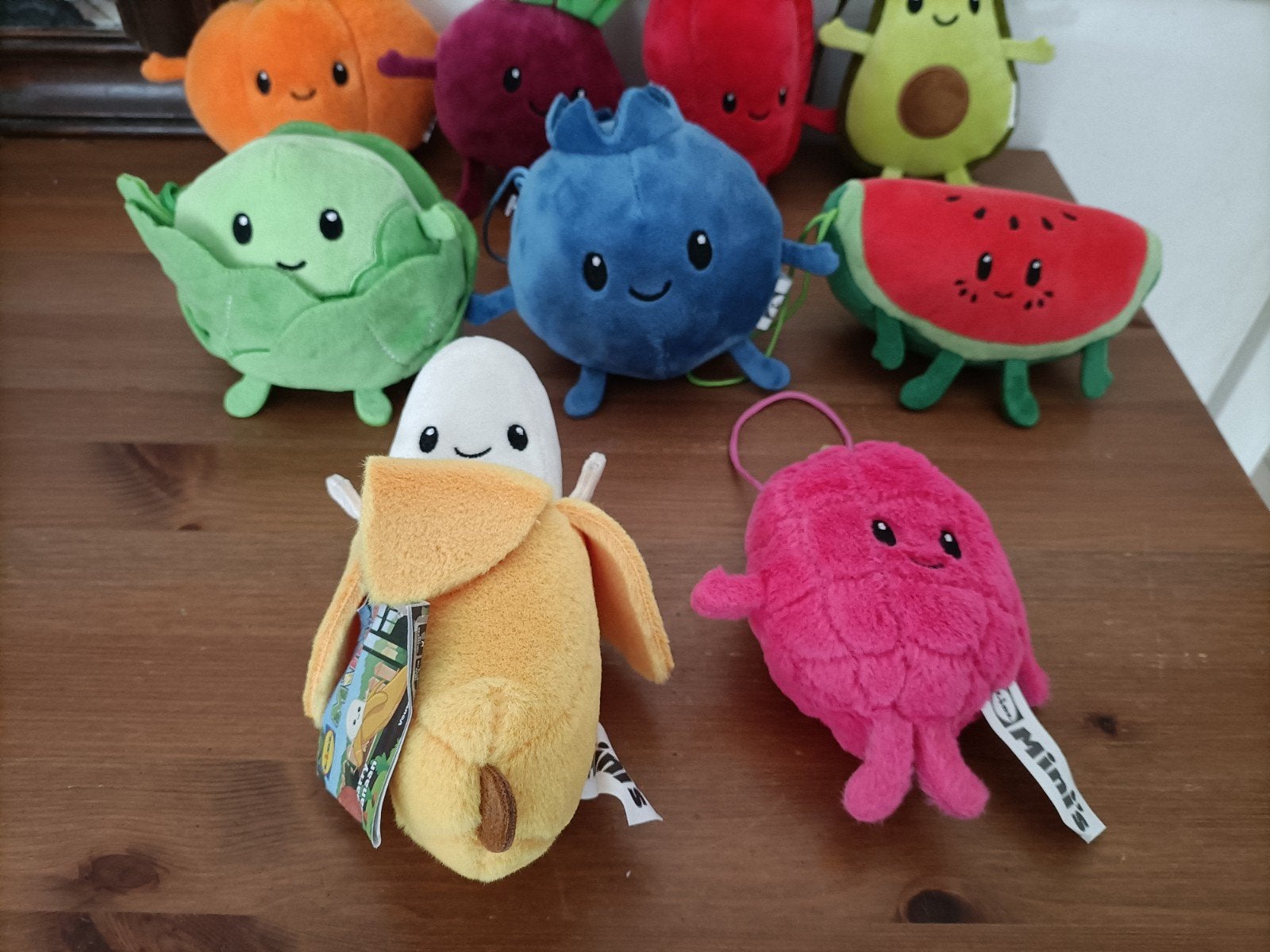 Lidl mini's groente en fruit. Laatste versie knuffels, Ophalen of Verzenden, Zo goed als nieuw, Overige typen