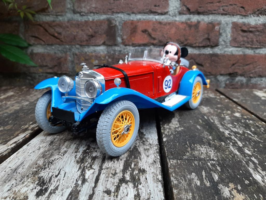 Mickey Mouse Mercedes-Benz schaalmodel disney burago, Overige merken, Auto, 1:32 tot 1:50, Ophalen of Verzenden