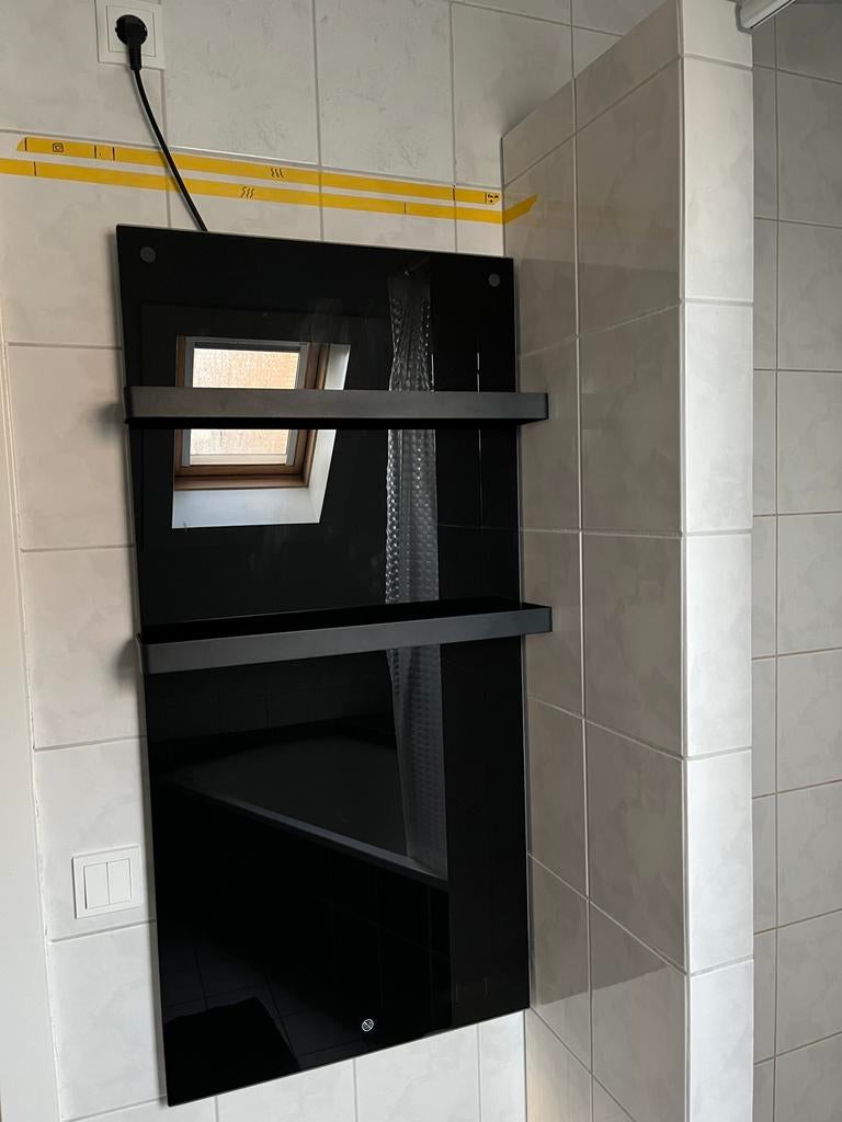 Eurom Sani 800 Wifi Black infrarood badkamer heater, Ophalen, Overige typen, 50 tot 100 cm, Zo goed als nieuw