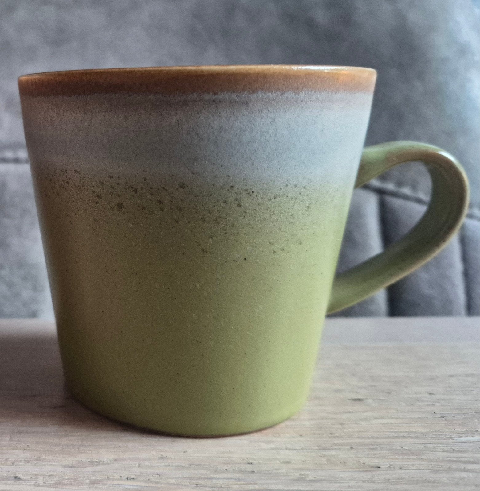 HK Living koffiemok met oor, Overige merken, Keramiek, Ophalen of Verzenden, Zo goed als nieuw