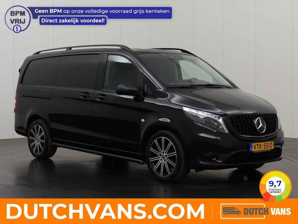 Mercedes-Benz Vito Automaat Exclusive Edition | Leder | Led, Auto's, Automaat, Gebruikt, 4 cilinders, Zwart