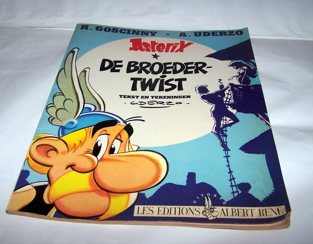 Asterix-De broedertwist. 1980. Izgs., Boeken, Eén stripboek, Ophalen of Verzenden, Zo goed als nieuw, Goscinny & Uderzo