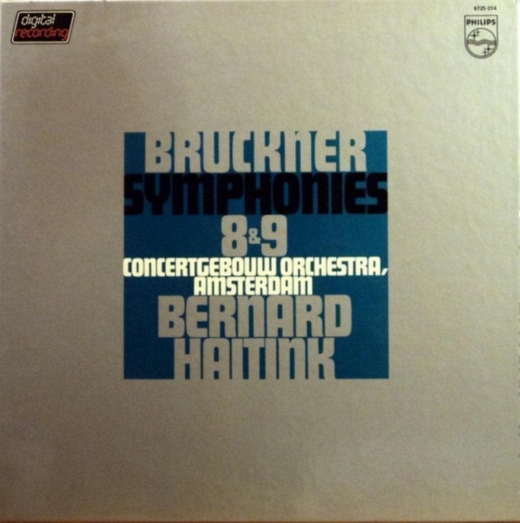 Bruckner Bernard Haitink – Symphonies 8 & 9 3LP BOX, Cd's en Dvd's, Kamermuziek, Ophalen of Verzenden, Zo goed als nieuw, 12 inch