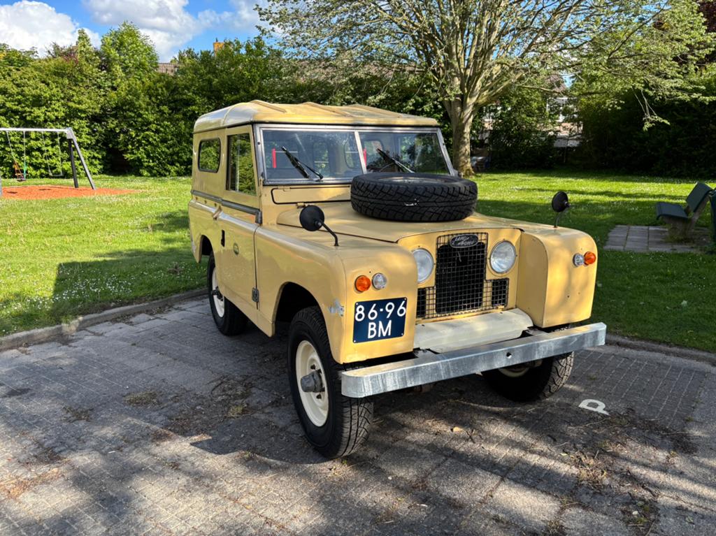 Land Rover series 2a 88 benzine origineel Nederlands, 2286 cc, 68 pk, Particulier, 5 stoelen