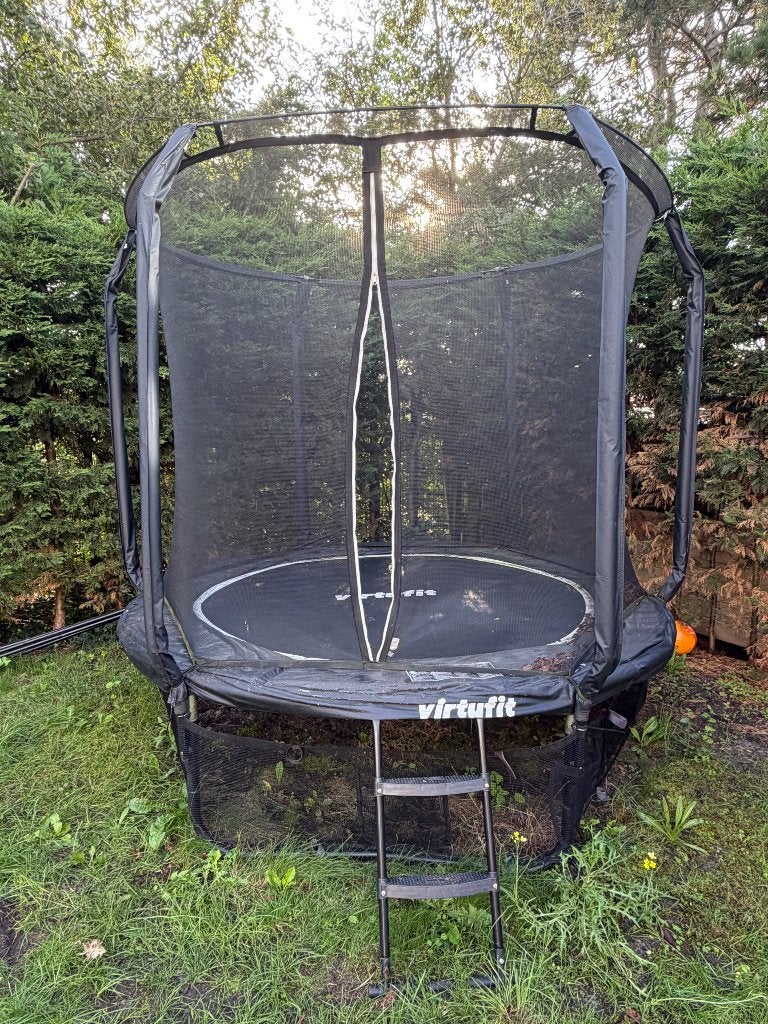 VirtuFit Premium Trampoline incl veiligheidsnet 251cm, Ophalen, Zo goed als nieuw