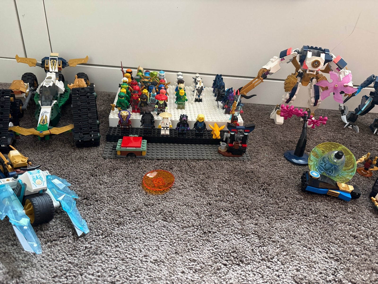 Moet snel weg Lego Ninjago lotje - en figuren, Ophalen, Gebruikt, Inclusief minifiguren, Lego