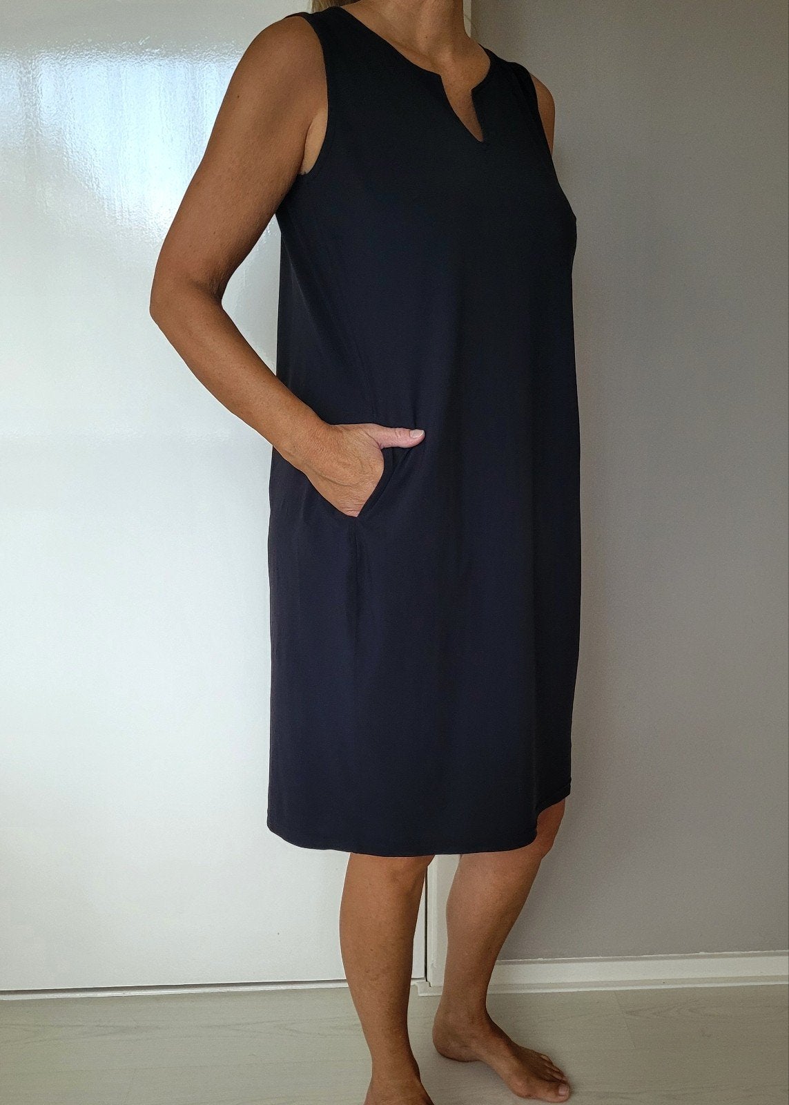 Studio Anneloes Simplicity jurk XL Zwart Travelstof, Kleding | Dames, Studio Anneloes, Verzenden, Zwart, Maat 46/48 (XL) of groter