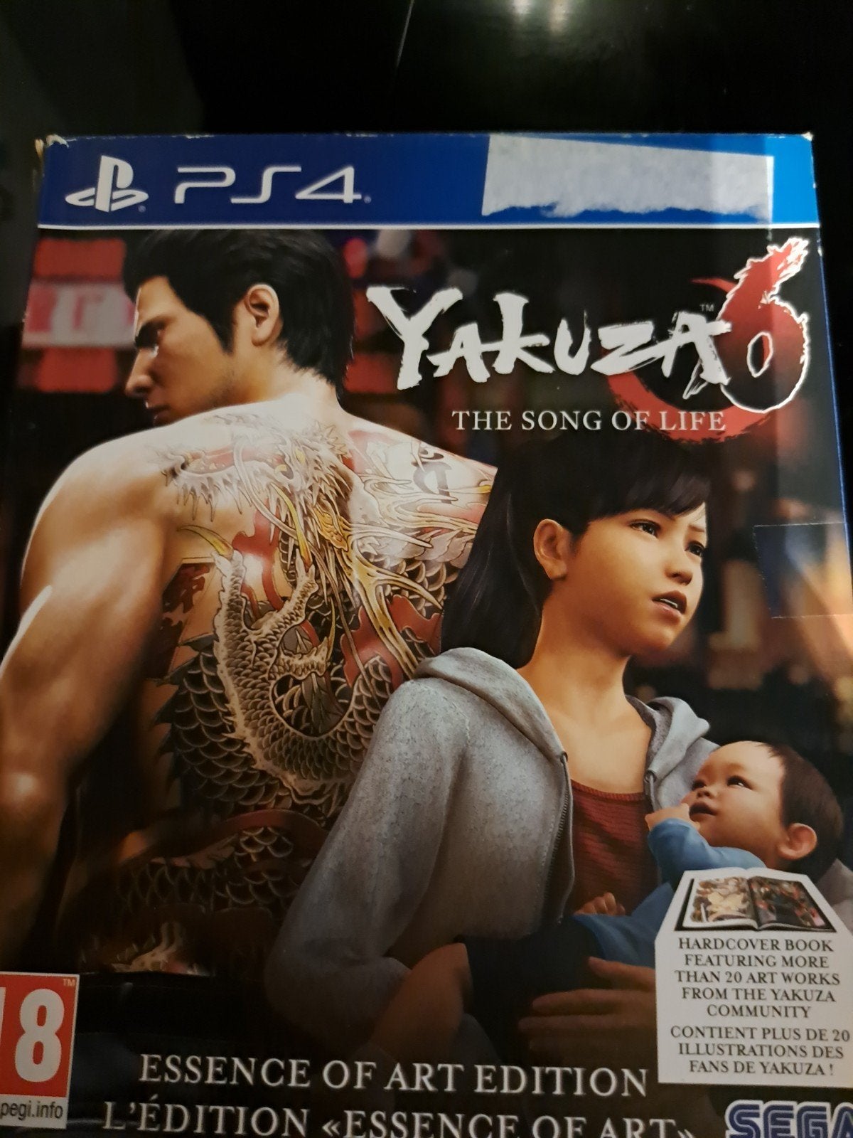 Yakuza 6: The Song of Life - Essence of Art Edition PS4, Avontuur en Actie, Vanaf 18 jaar, 1 speler, Ophalen of Verzenden