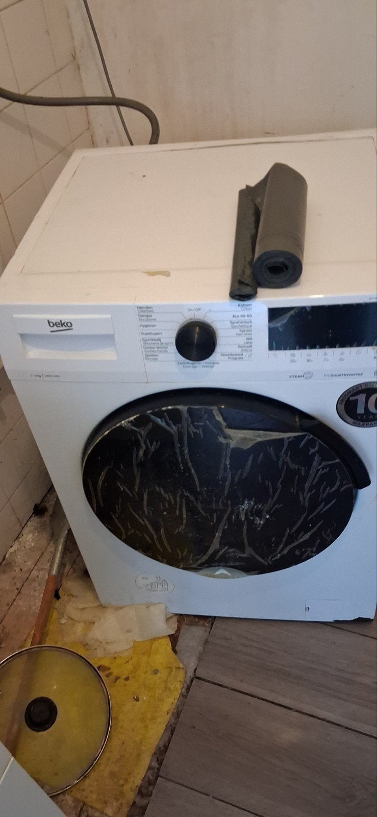 Beko Wasmachine en Droger Set, Witgoed en Apparatuur, Wasdrogers, Gebruikt, Overige typen, 8 tot 10 kg, Ophalen of Verzenden