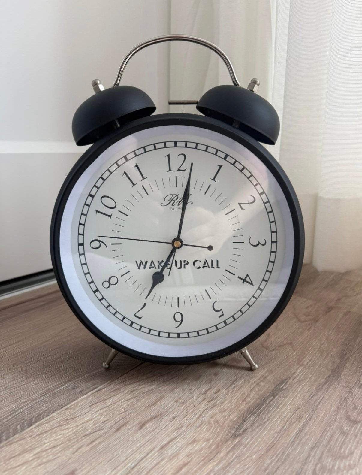 Rivièra Maison Wake Up Call Alarm Clock L - wekker, Ophalen, Analoog, Werkt op batterijen, Zo goed als nieuw