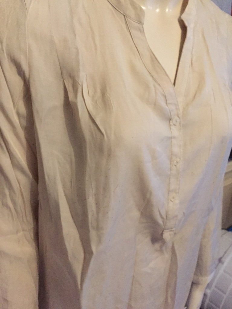Esprit licht gele blouse maat 36 (2b28), Tweedehands verkoop, Tweedehands verkoop, Geel, Ophalen of Verzenden