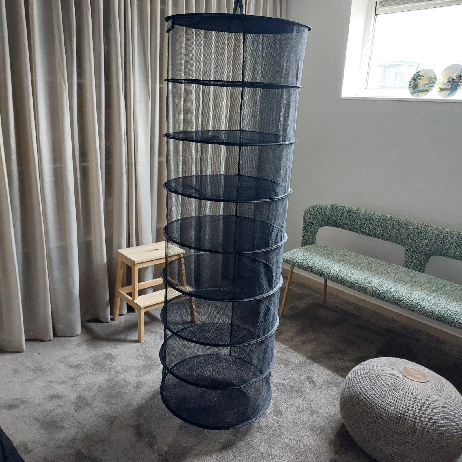 Budbox kweektent compleet met ledlamp en accessoires, Ophalen, Zo goed als nieuw, Kweektent