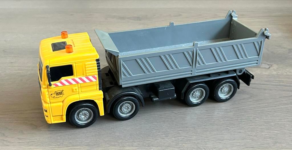 Zand kiep auto - Speelgoed vrachtwagen, Ophalen, Gebruikt