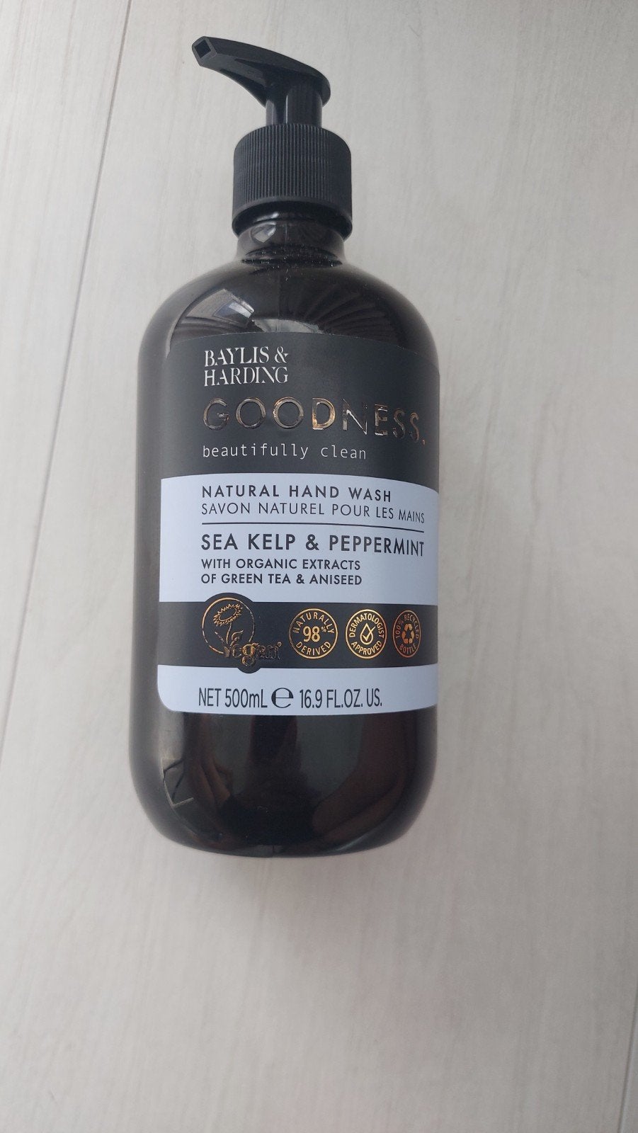 Baylis & Harding Handzeep Zeewier & Pepermunt 500ml, Ophalen of Verzenden