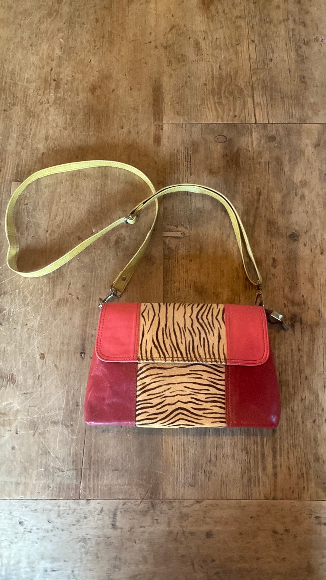 Nieuwe tas met tijgerprint, schoudertas, design tas, Ophalen of Verzenden, Nieuw, Overige kleuren, Schoudertasje