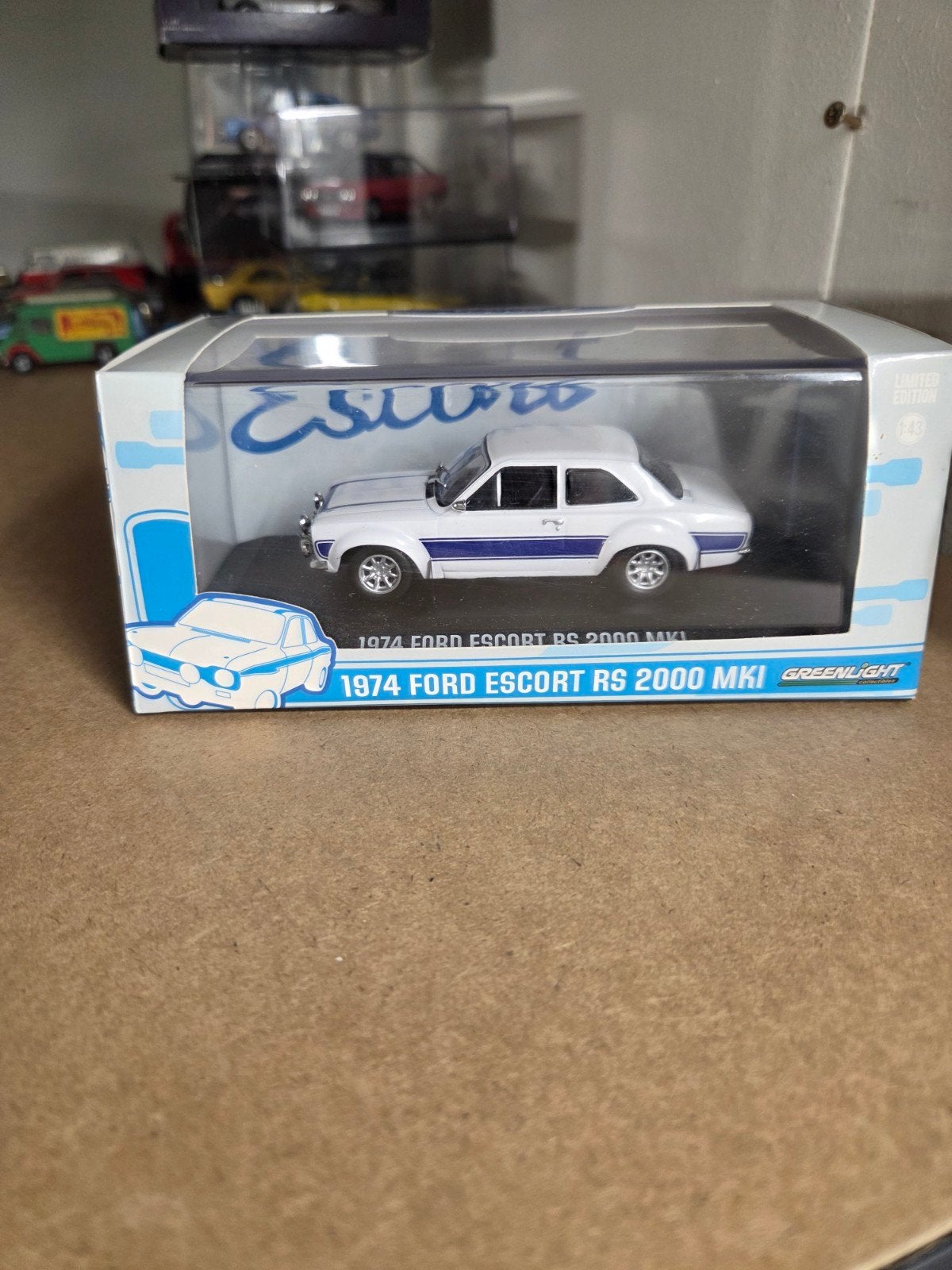 ford escort RS 2000 MKI 1974 greenlight, Ophalen, Auto, Overige merken