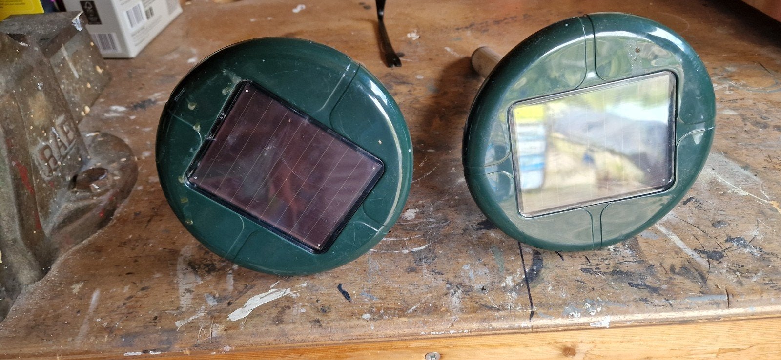 2x Solar Mollenverjager -woelmuizenverjager Voss GmbH & Co K, Ophalen of Verzenden, Gebruikt