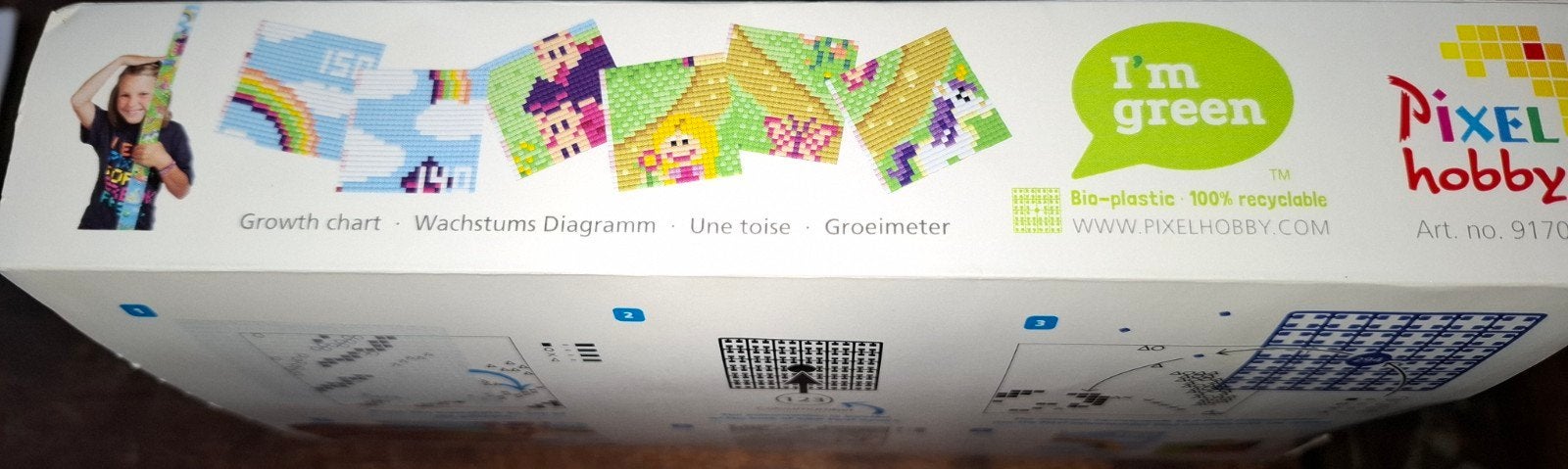Pixel groeimeter, Ophalen of Verzenden, Nieuw, Knutselwerk