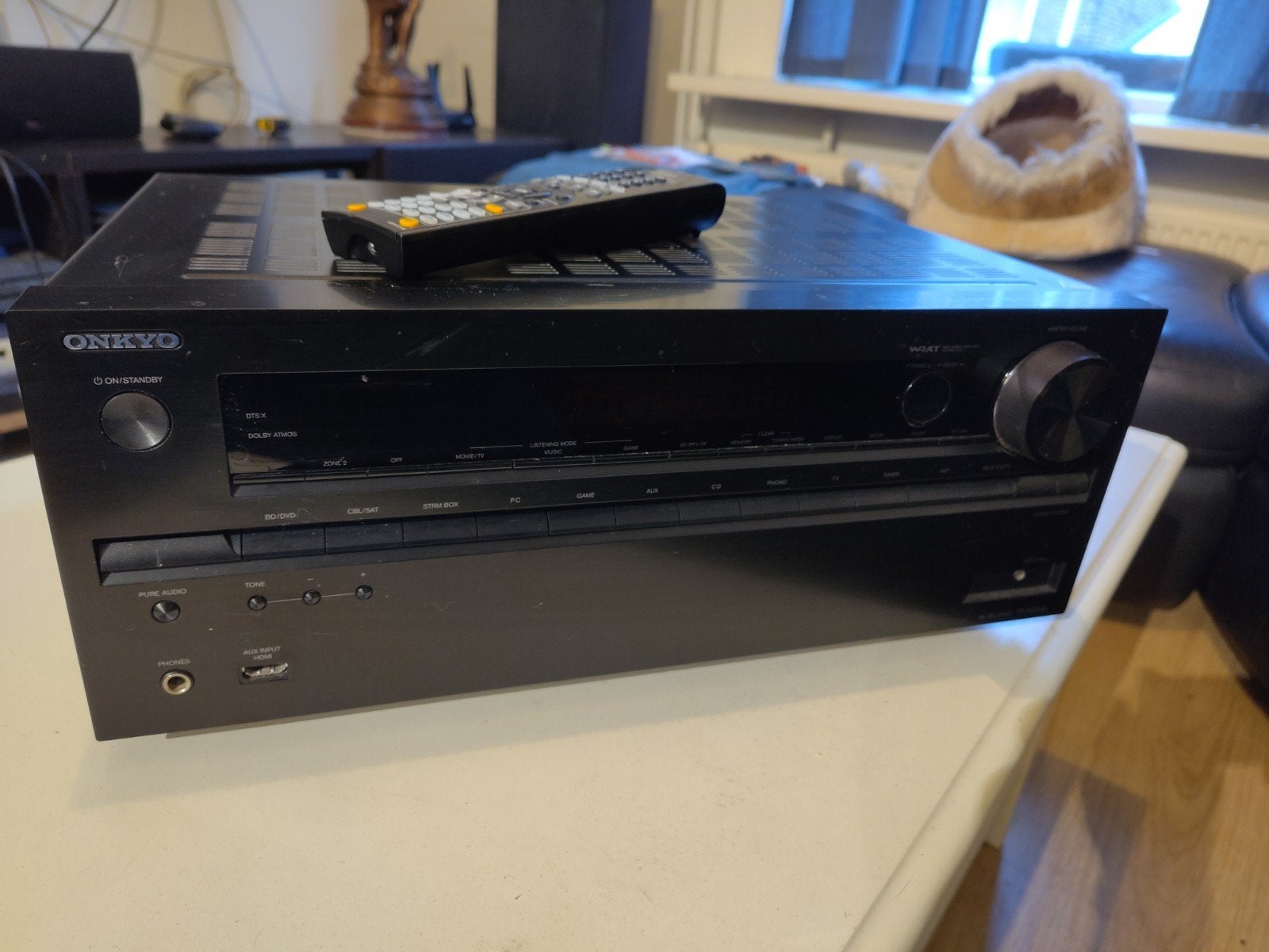 Onkyo TX-NR646 AV Receiver met Setup Microfoon