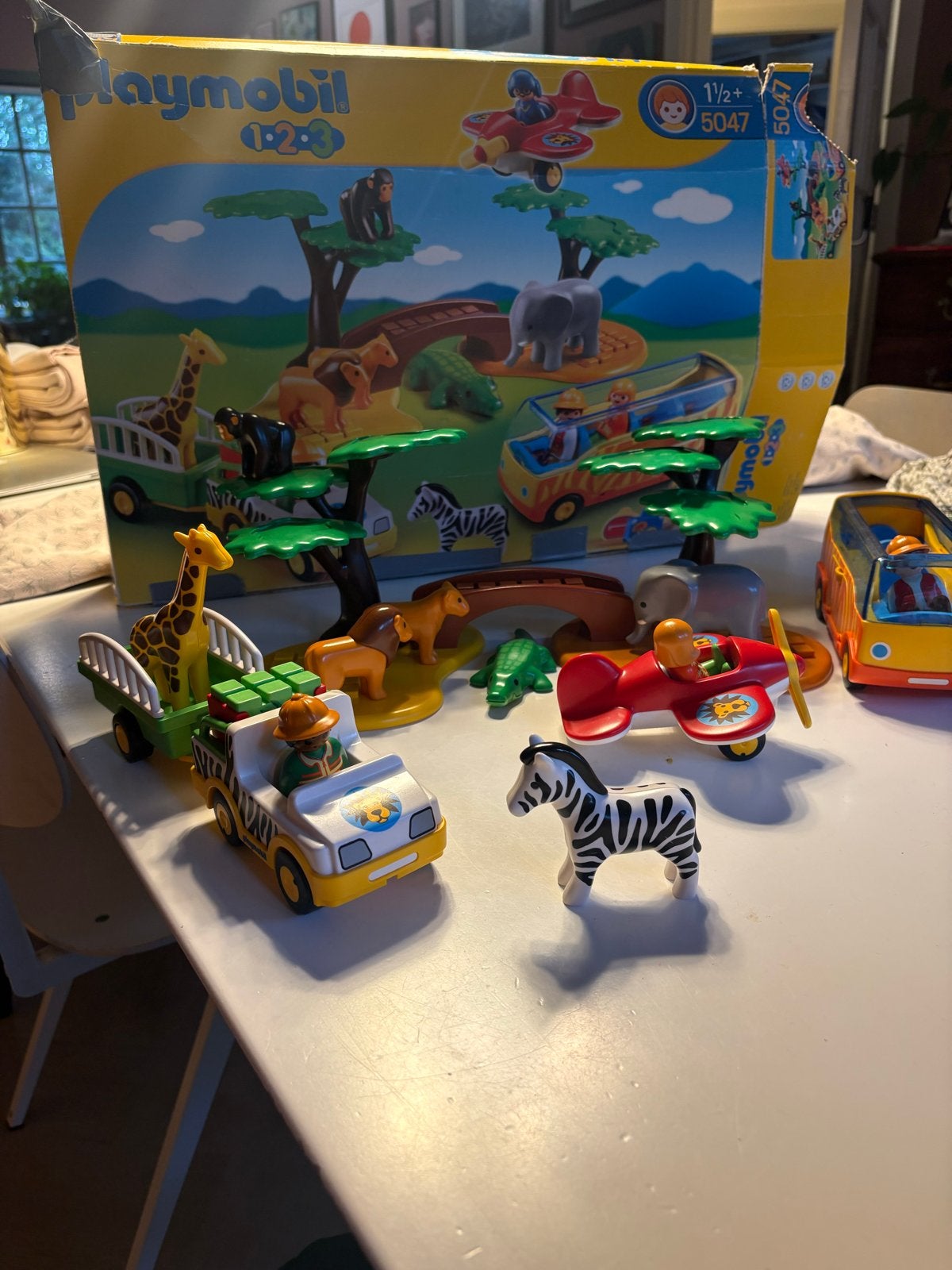 Playmobile 123 junior safari set 5047, Ophalen, Gebruikt