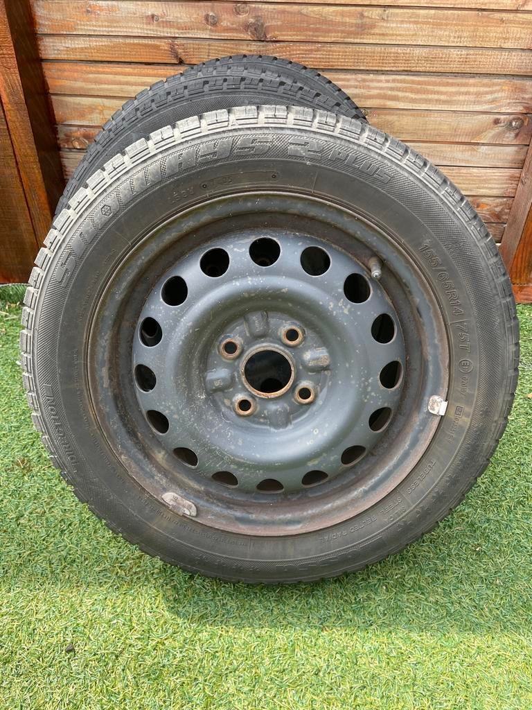 velgen voor Peugeot 107, Auto diversen, Aanhangwagen-onderdelen, Ophalen, Gebruikt