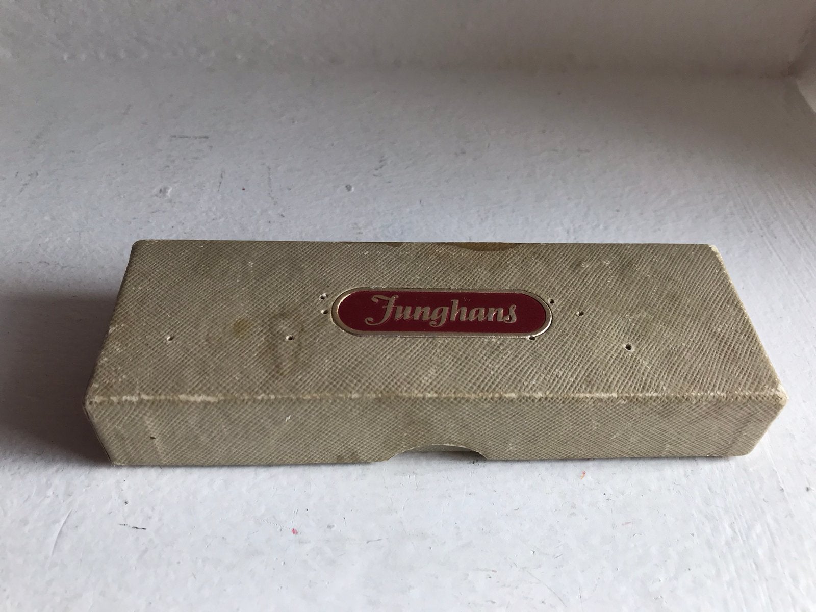Junghans doosje, Ophalen of Verzenden, Gebruikt, Verpakking