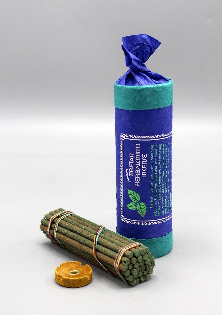 Tibetaanse herbal mint wierook, Verzenden, Nieuw, Nepalhandwerk.nl, Nepalhandwerk.nl