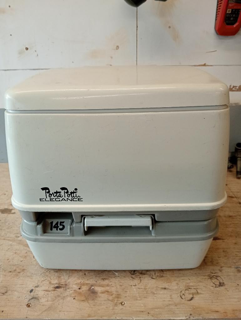 porta potti, Ophalen, Gebruikt
