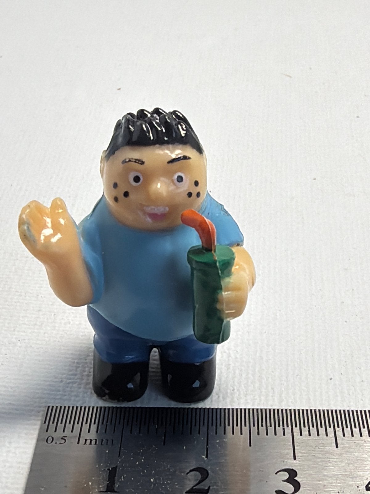 Vintage Disney Figuur - Jongen met Vuurwerk, Ophalen of Verzenden, Gebruikt