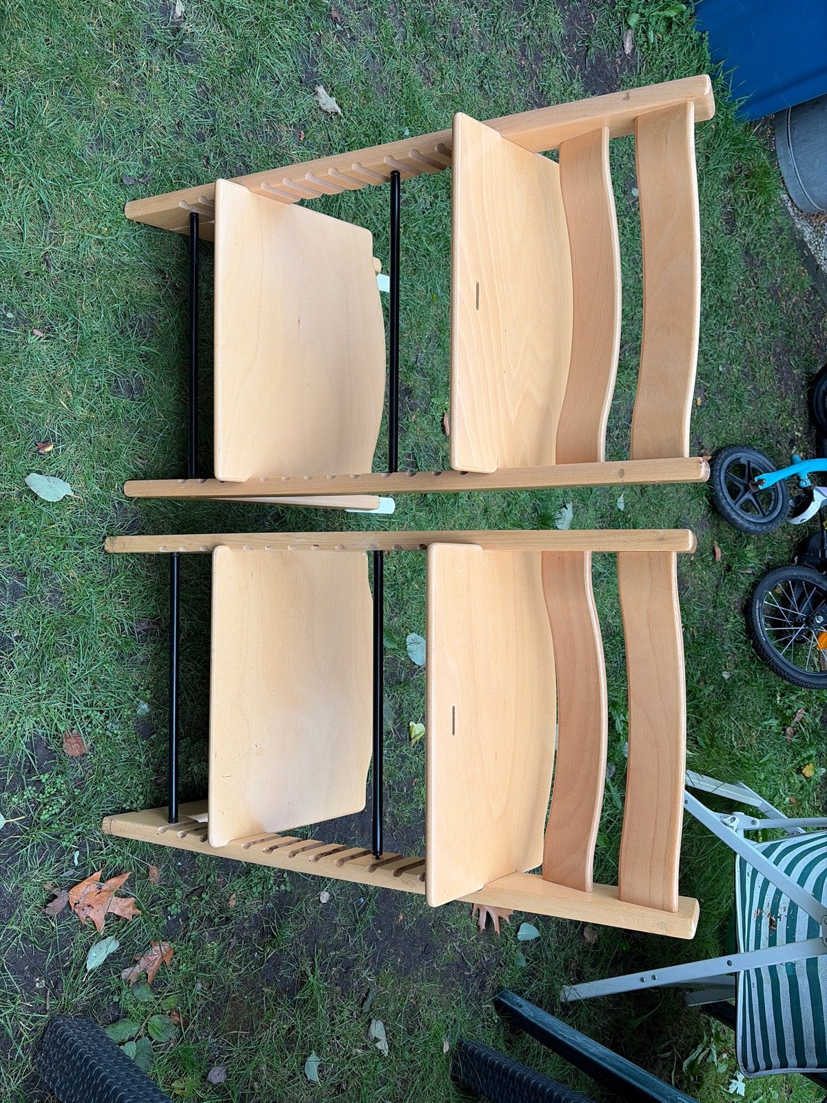 Stokke Tripp Trapp naturel 90,00 pst , zo goed als nieuw, Ophalen, Zo goed als nieuw, Meegroeistoel