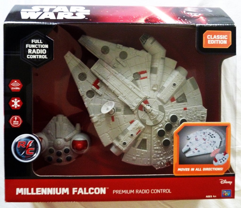 Star Wars Millenium Falcon Classic Edition Thinkway Toys MIB, Ophalen of Verzenden, Nieuw, Actiefiguurtje